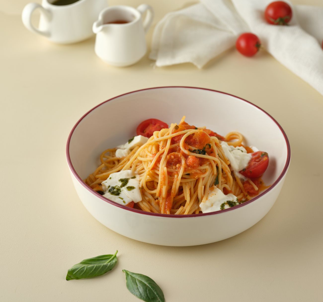 Spagetti Burrata