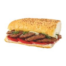 Ekmek Arası Köfte - 5 Adet Köfte Yeşillikler İle Ekmek Arası Sunulur