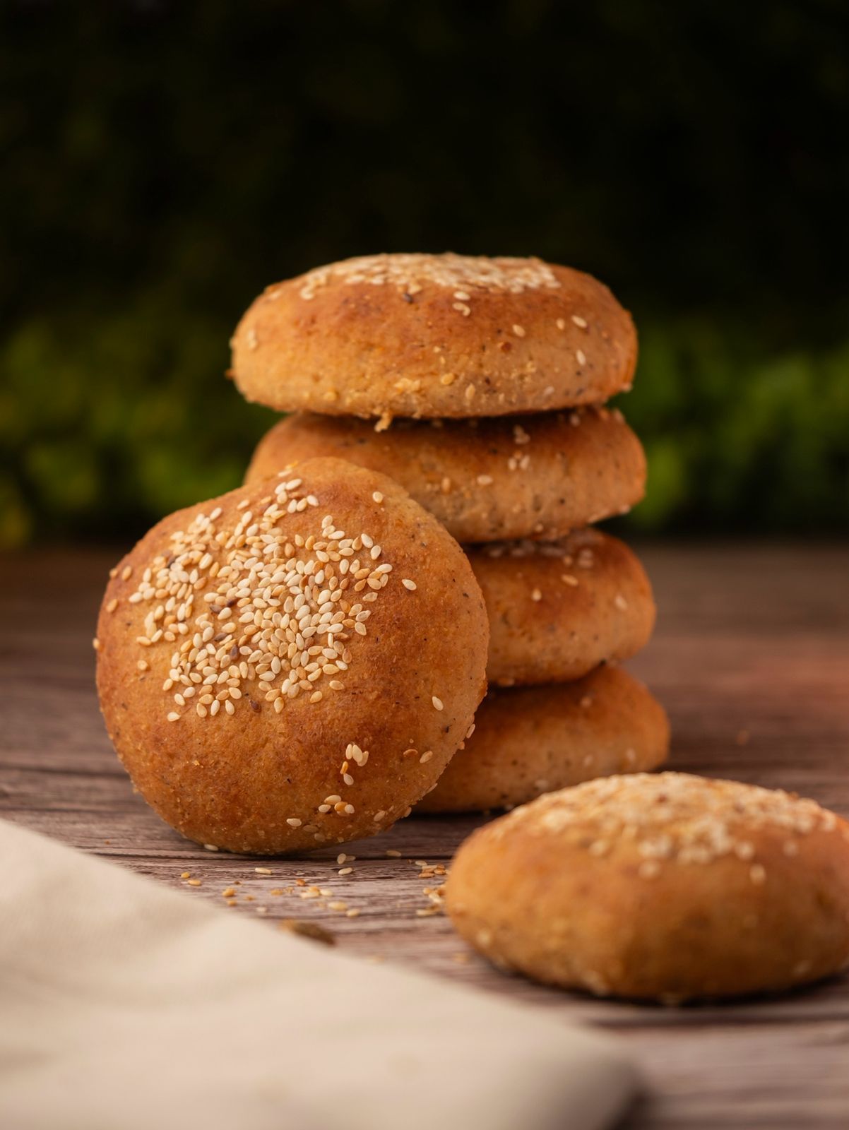 صمون بركر دائري