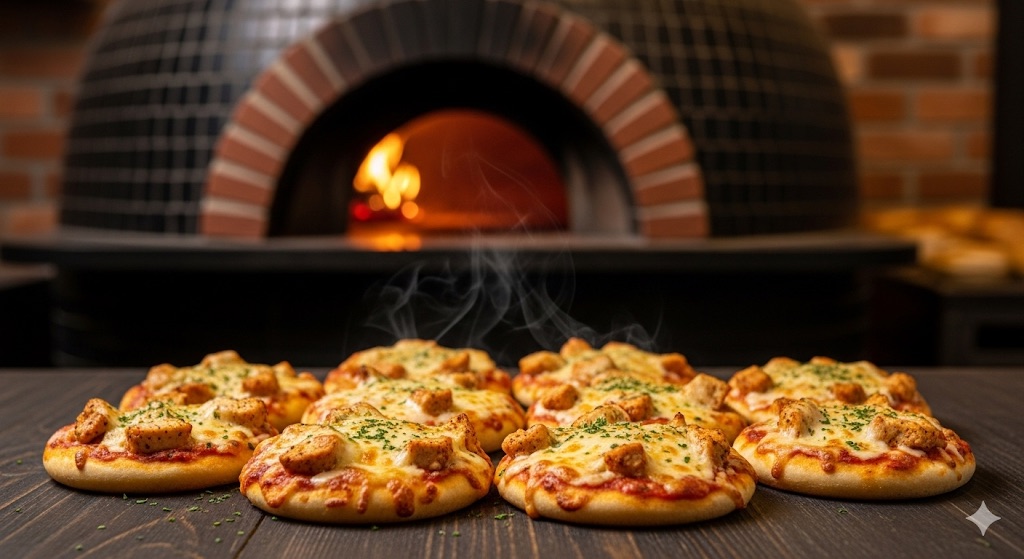 ميني بيتزا دجاج