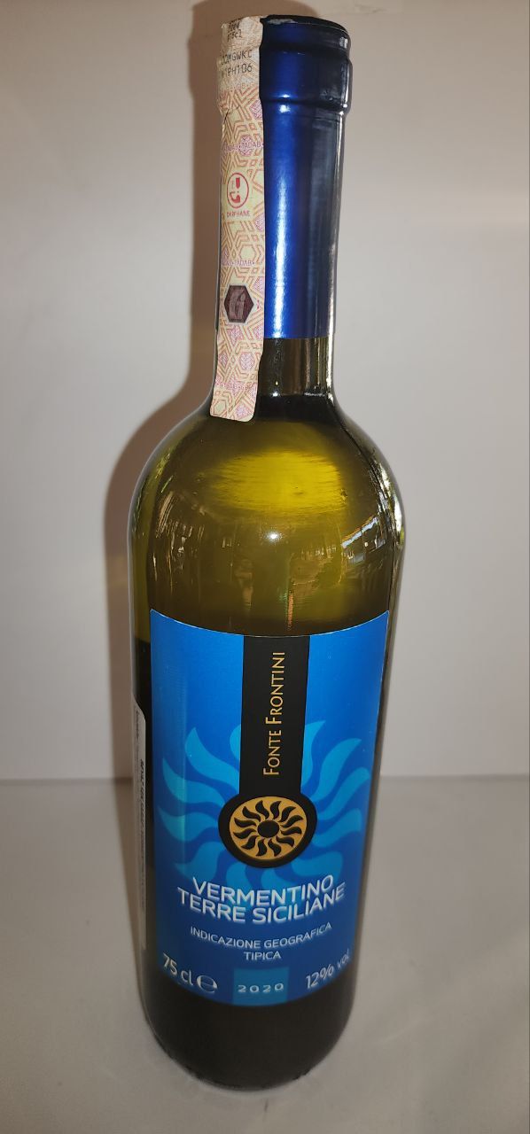 Beyaz Şarap Vermentino Terre Siciliane - 