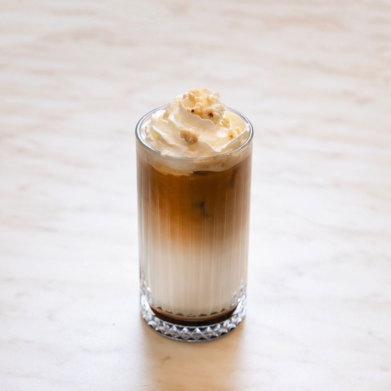 Ice Hazelnut Latte - 