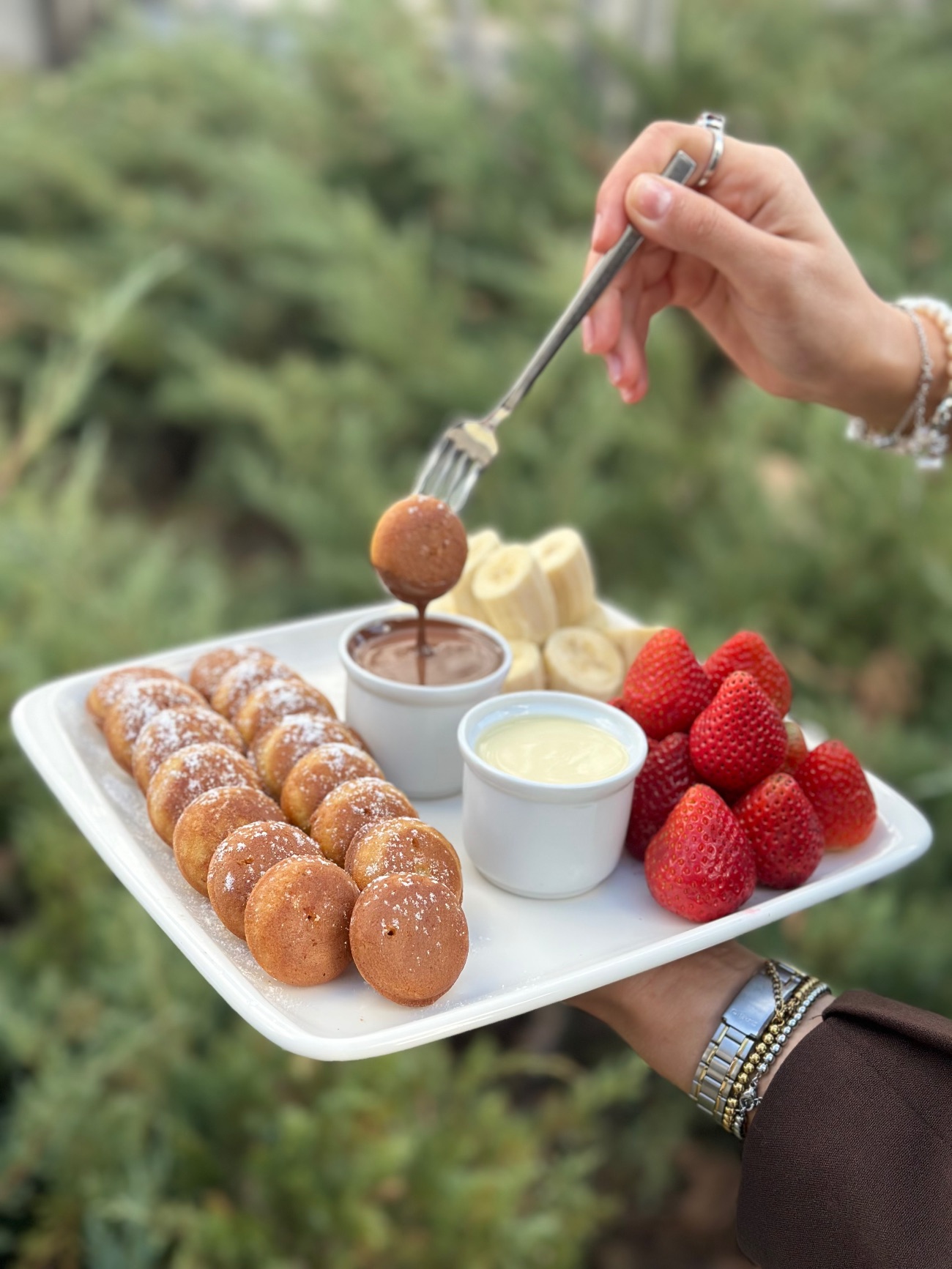 Pancake Fondue