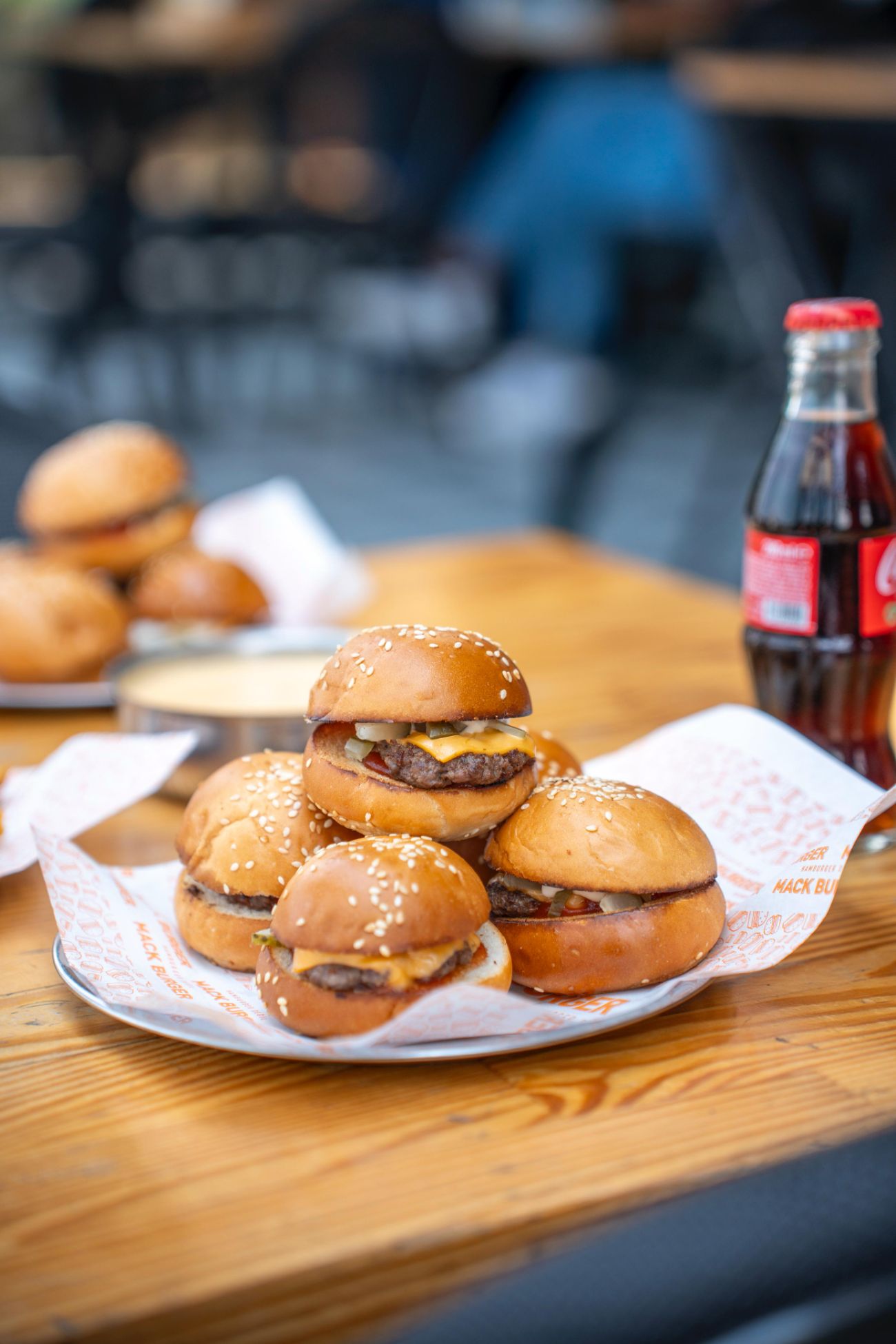 Micro Burger Menü