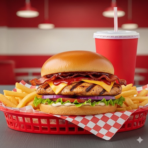 باربكيو چكن بركر