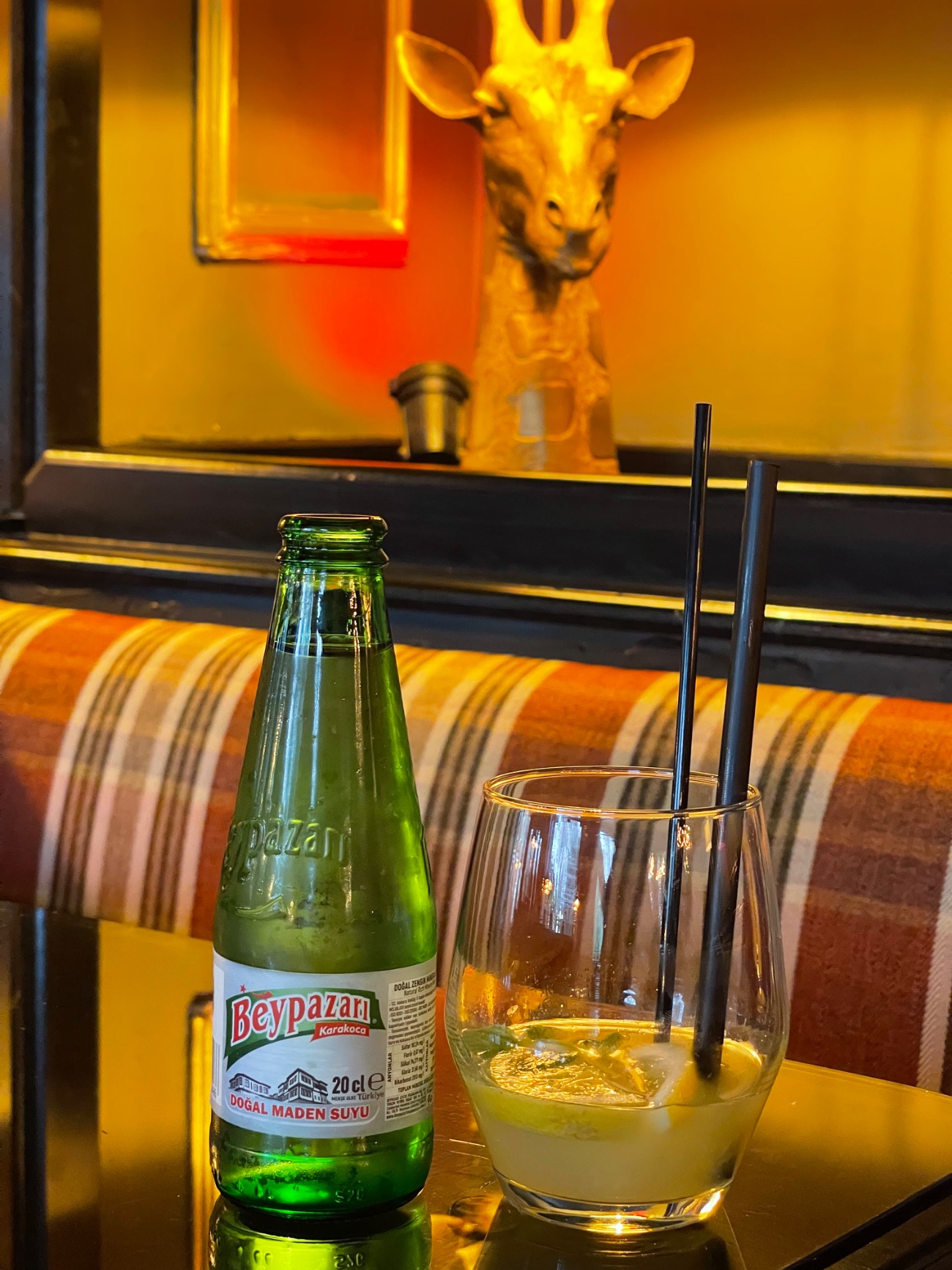 Soda Limon - sade soda, taze limon suyu