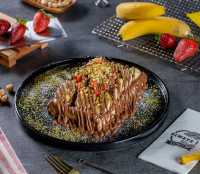 sütlü çikolatalı waffle büyük boy