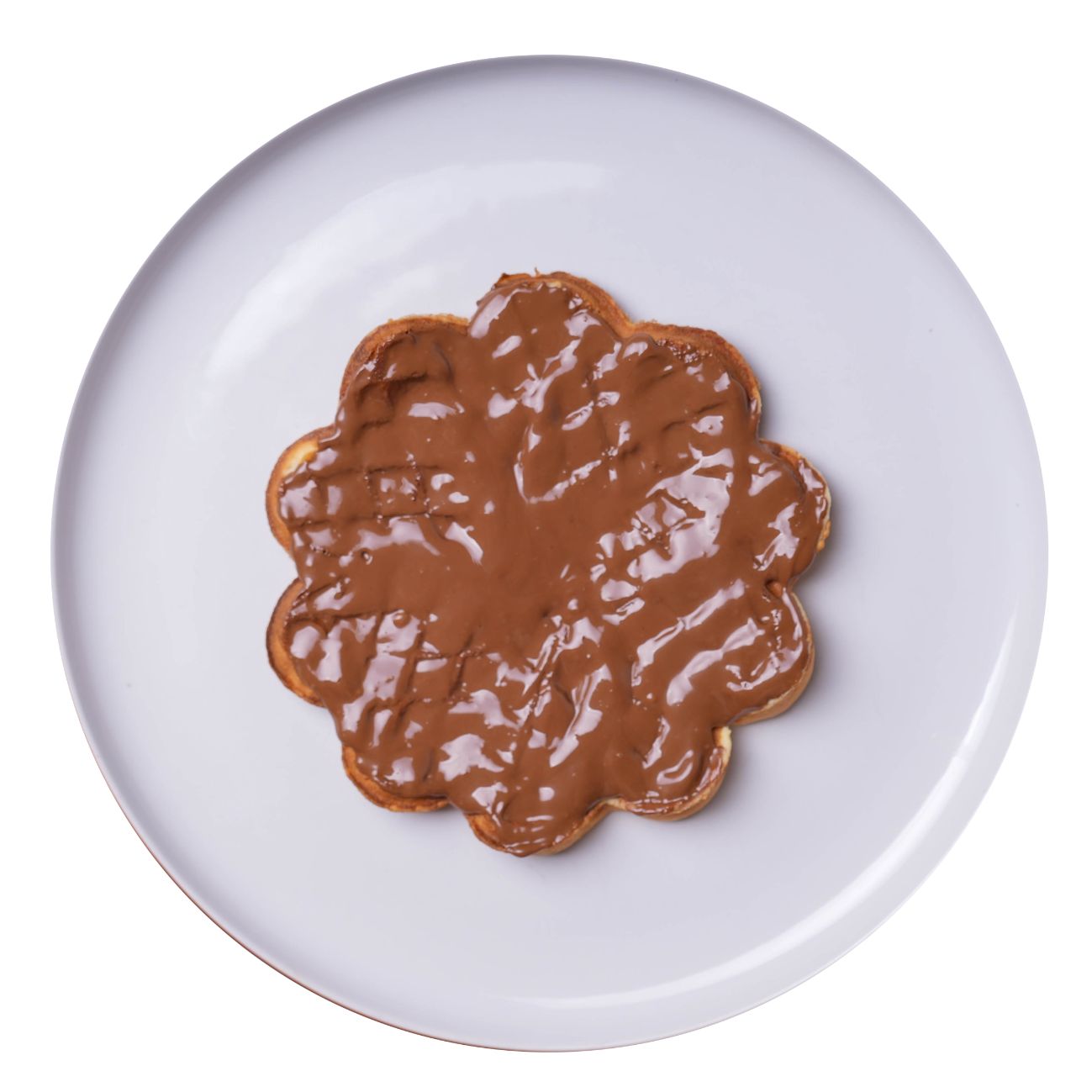 Sade Çikolatalı Waffle - 