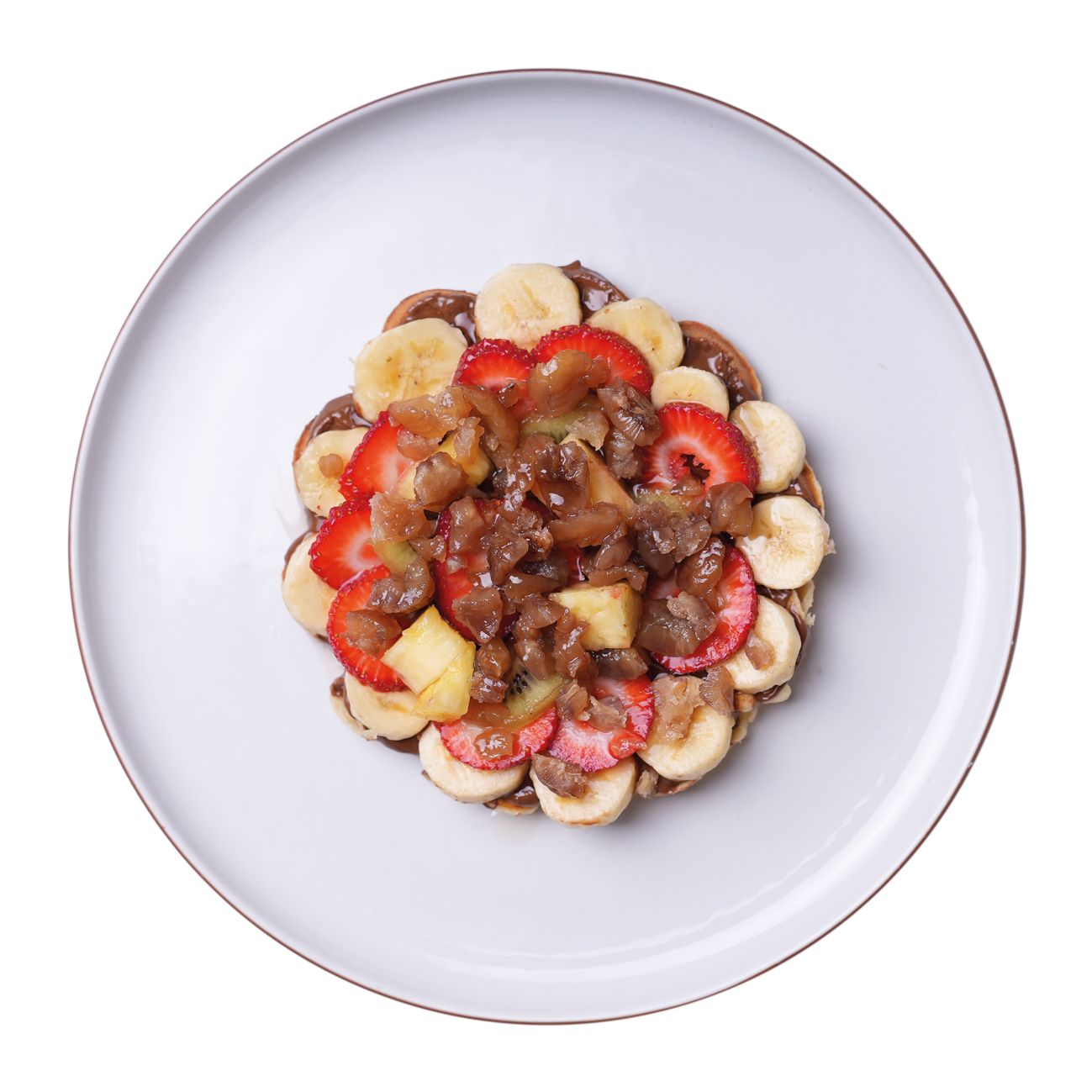 Kestaneli Waffle - 