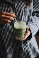 Peach Matcha