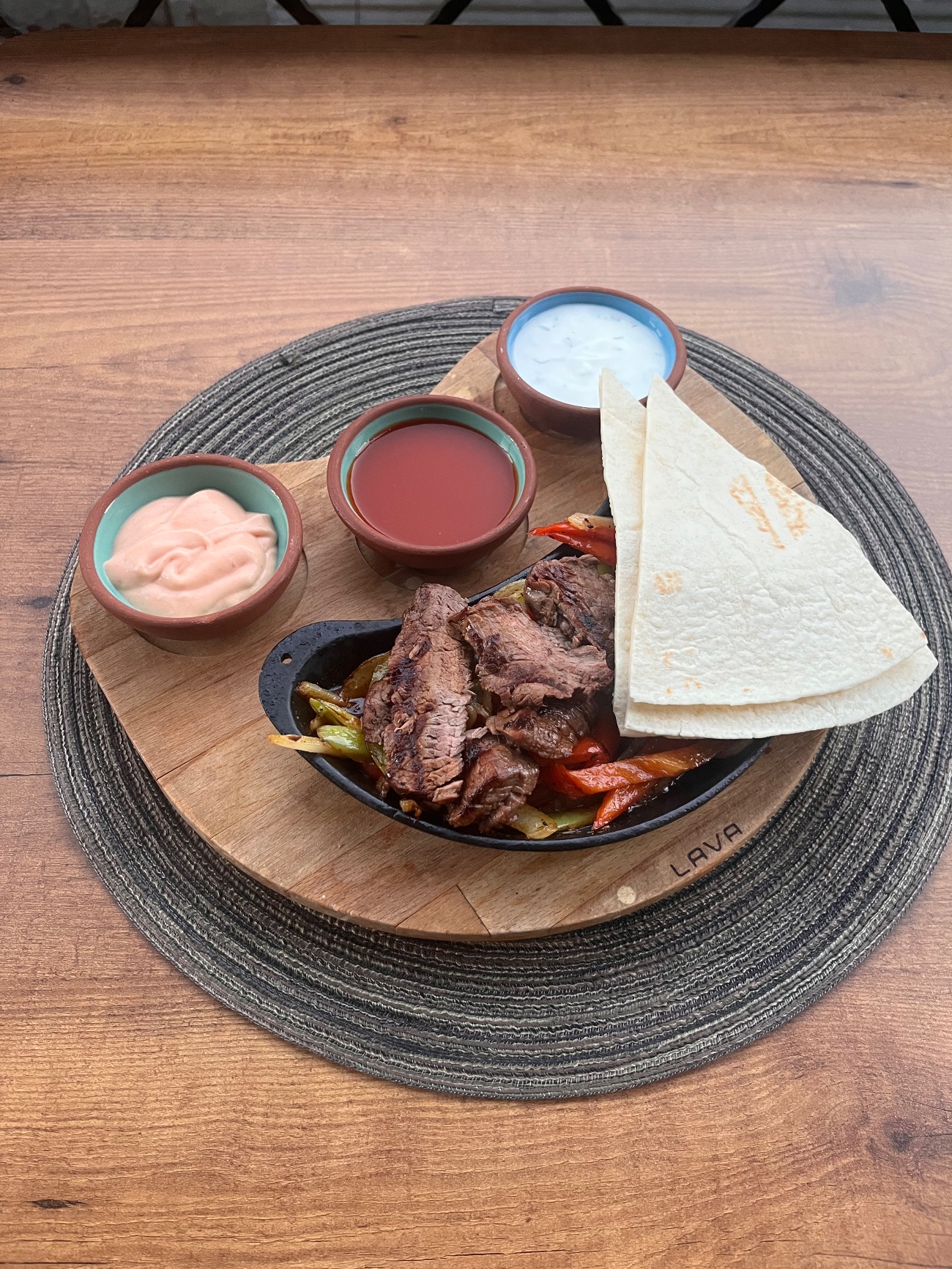 ET FAJİTA - (130gr) MEKSİKA SEBZELERİ SOYA SOS