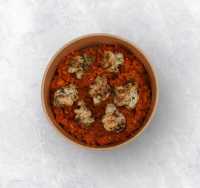 ريزوتو الروبيان بالفلفل المشوي