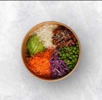 طبق بوكي ترياكي بالدجاج