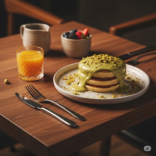 بان كيك بيستاشيو