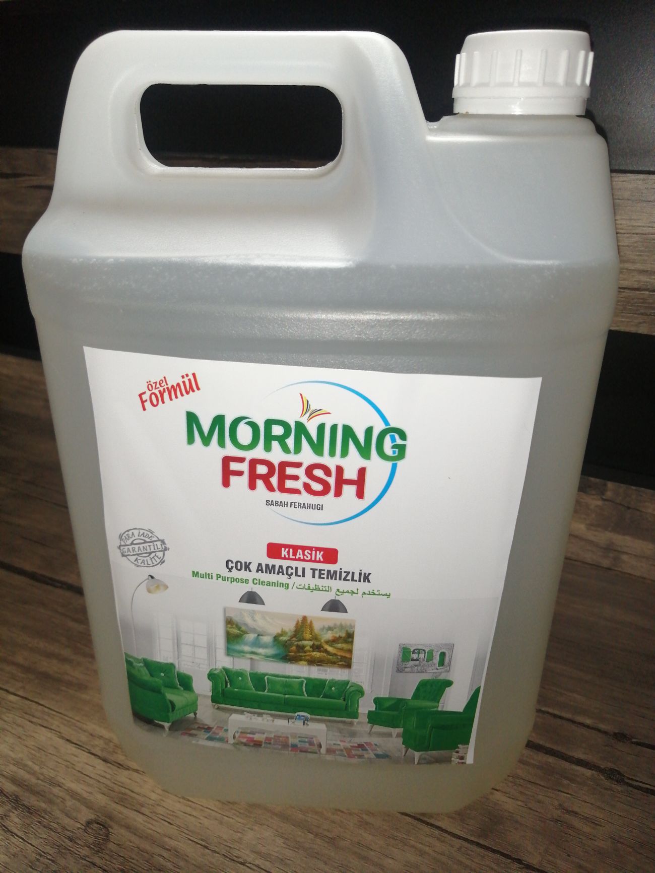 Lok-Tem Çok Amaçlı Temizleyici 5 Lt Morning Fresh - 