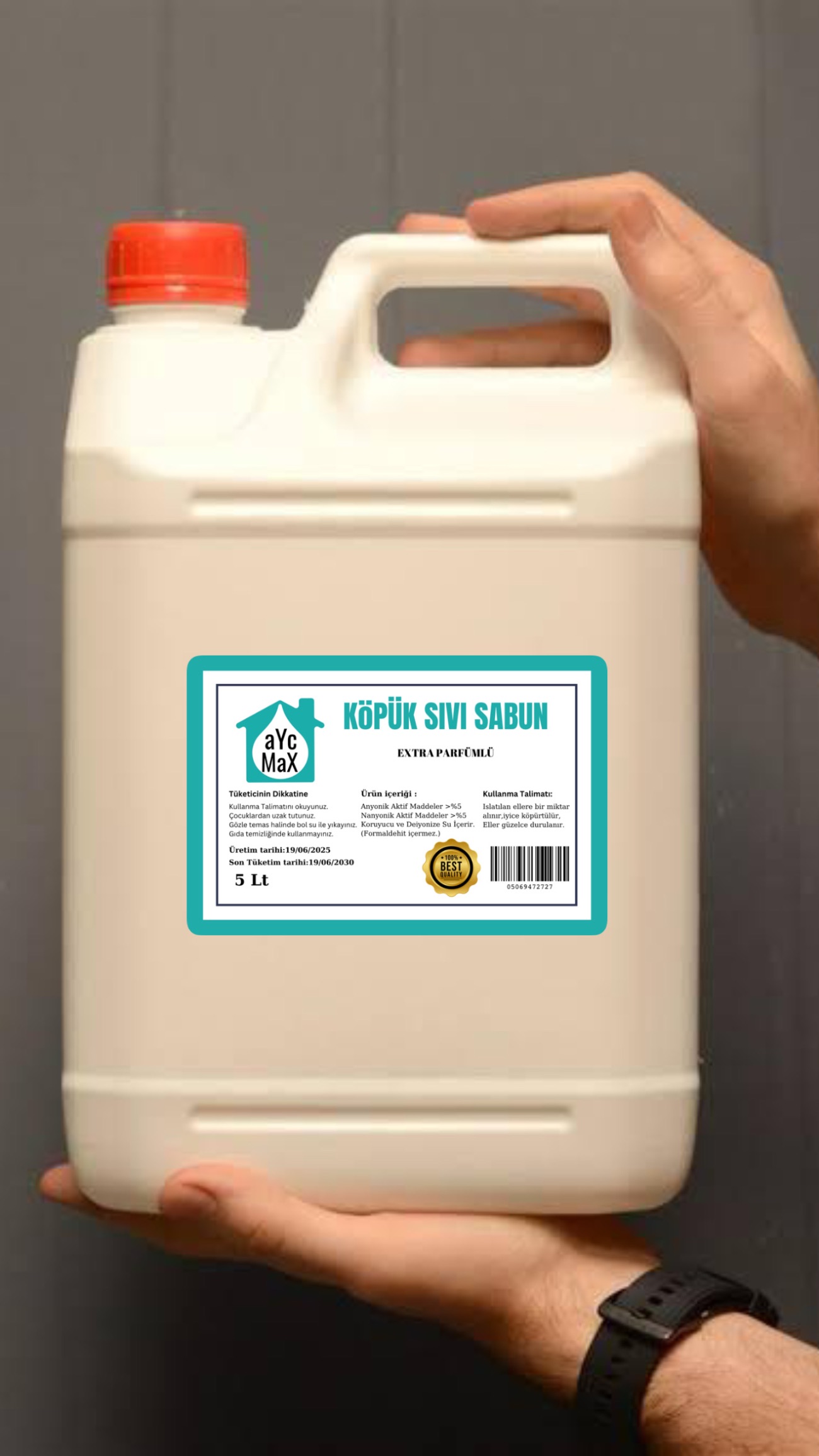 Ayc Max Köpük Sıvı Sabun 5 lt - 