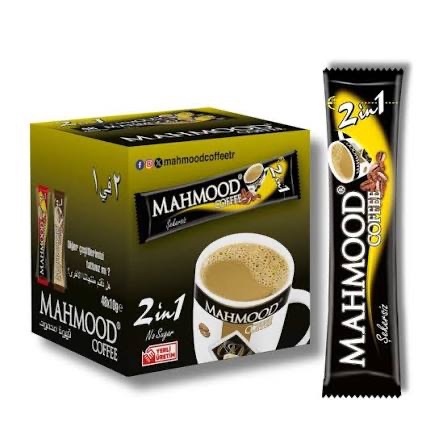Mahmood 2'1 bir arada kahve 48x10 Gr - 