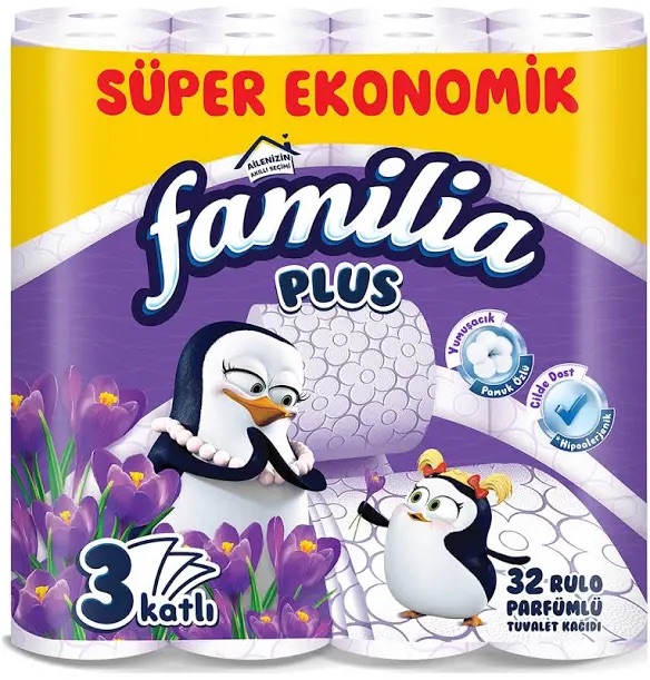 Familia Tuvalet Kağıdı 3 Katlı 32*3 Paket - 