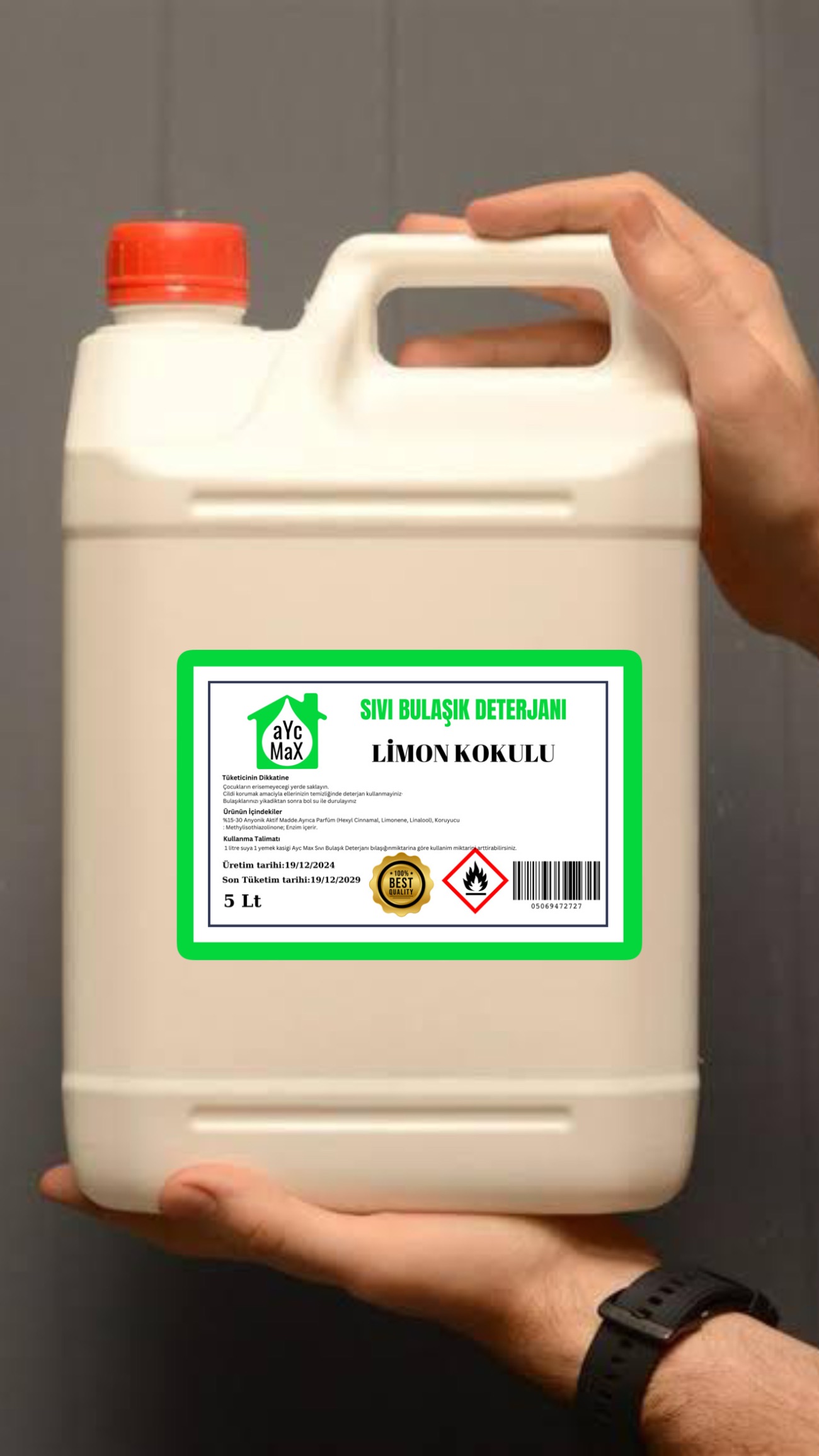 Ayc Max Sıvı Deterjan 5lt - 