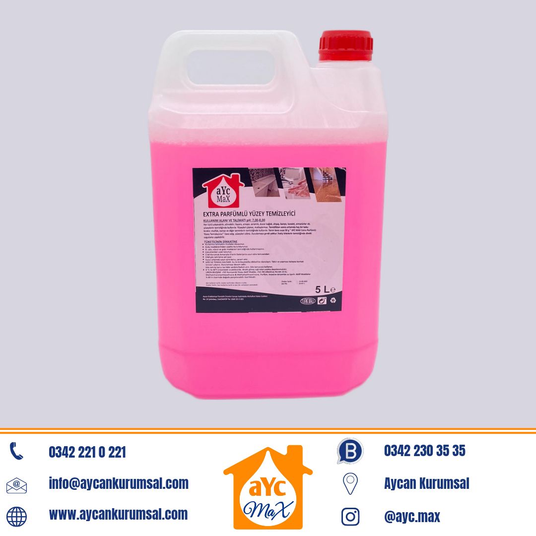 Ayc Max Genel Temizlik Spring 5 lt - 