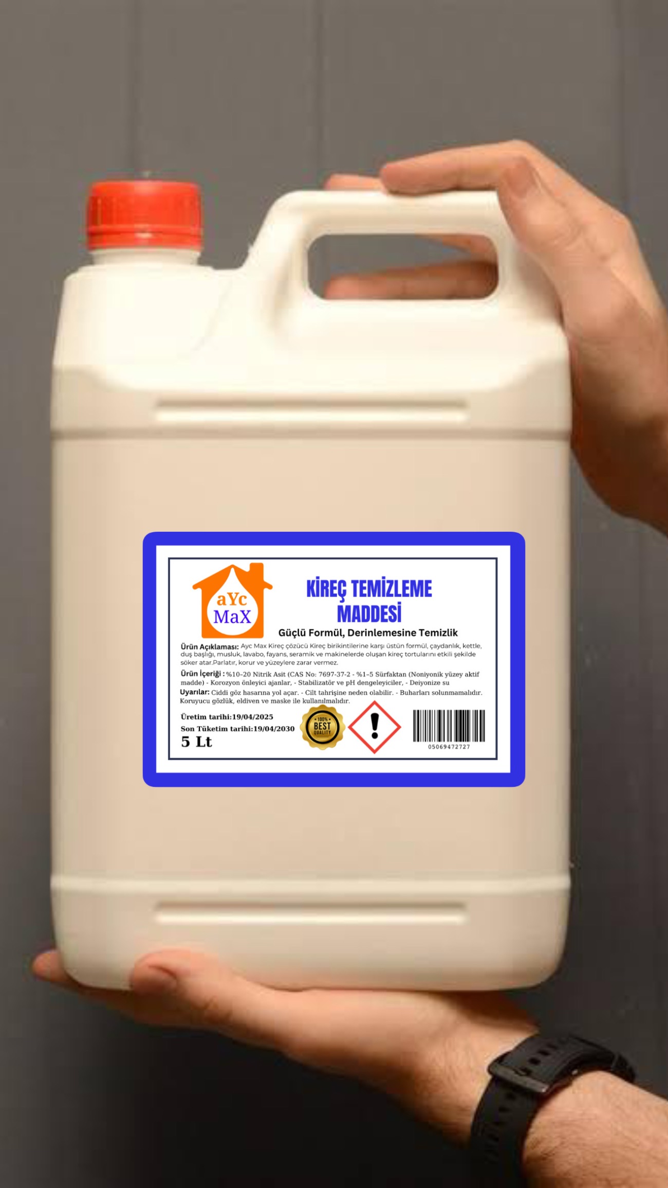 Ayc Max Kireç çözücü 5lt - 