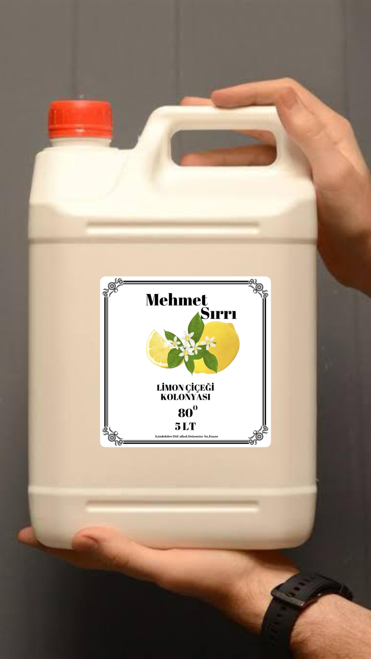 Mehmet Sırrı Kolonya 5 lt - 