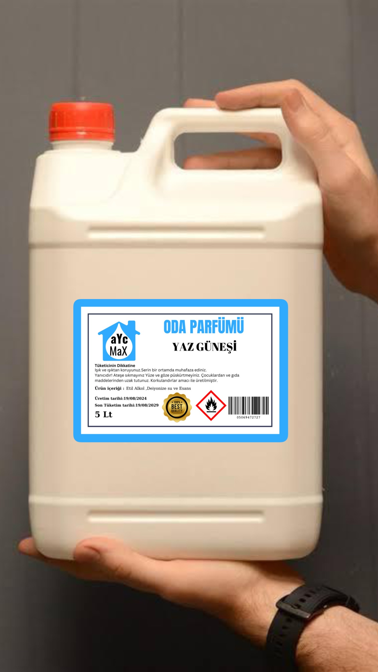 Ayc Max Yaz güneşi 5lt oda parfümü - 