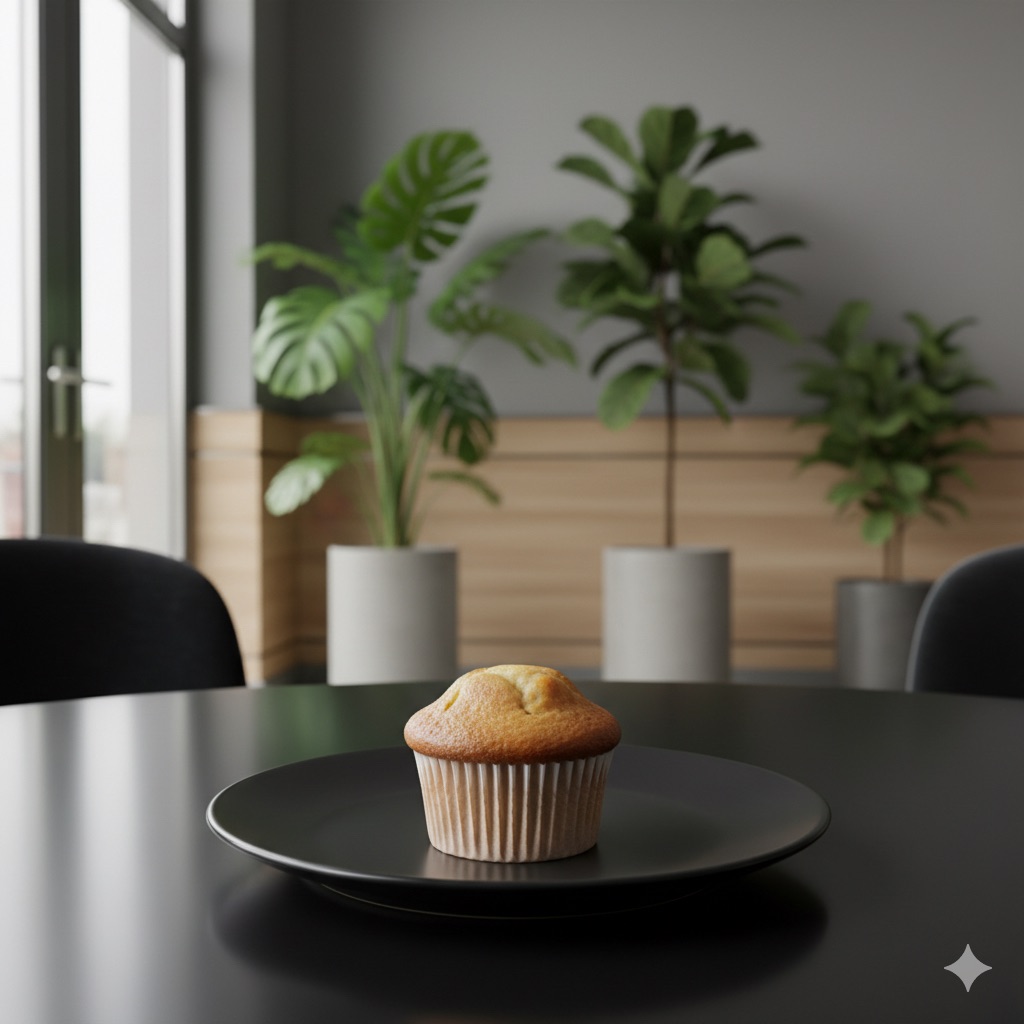 كاب كيك صغير سادة