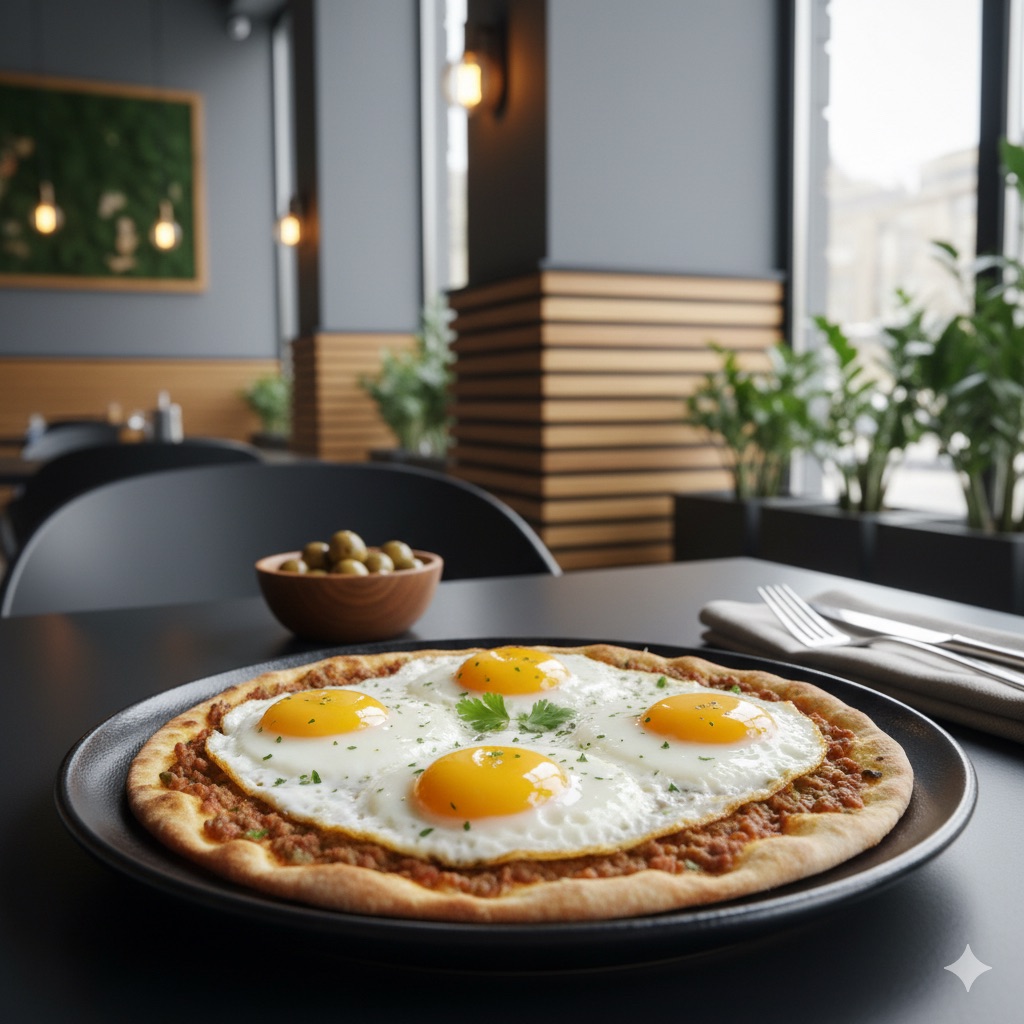 لحم بعجين بيض