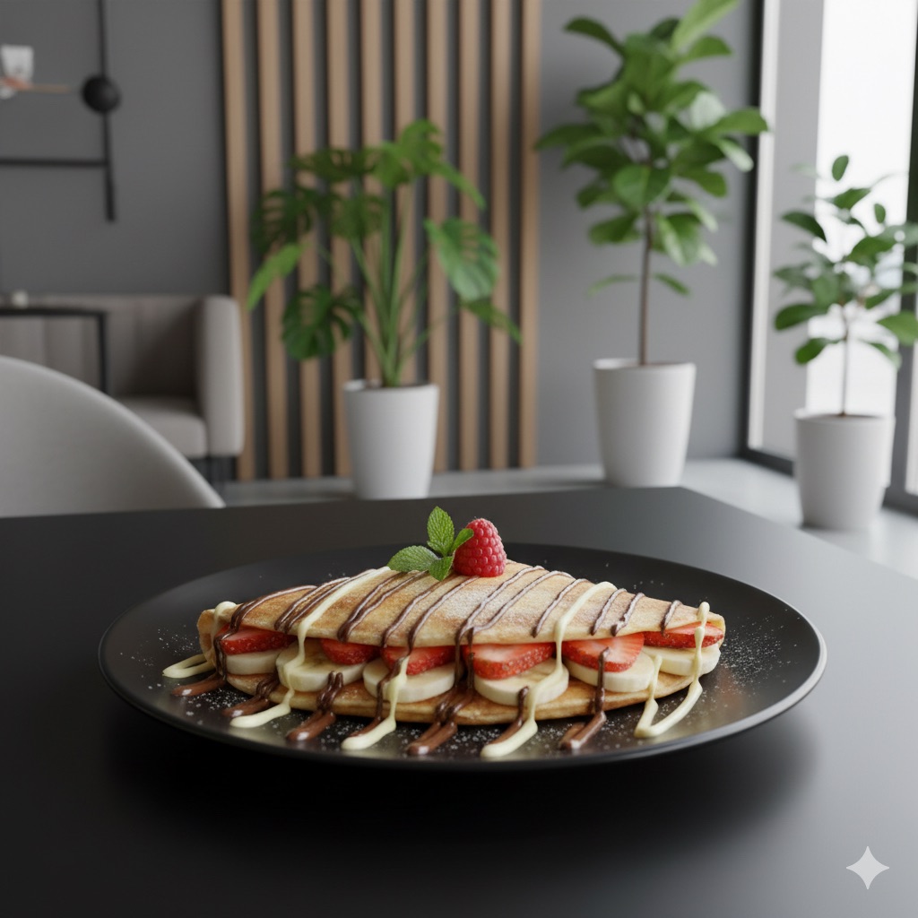 موز وفراولة