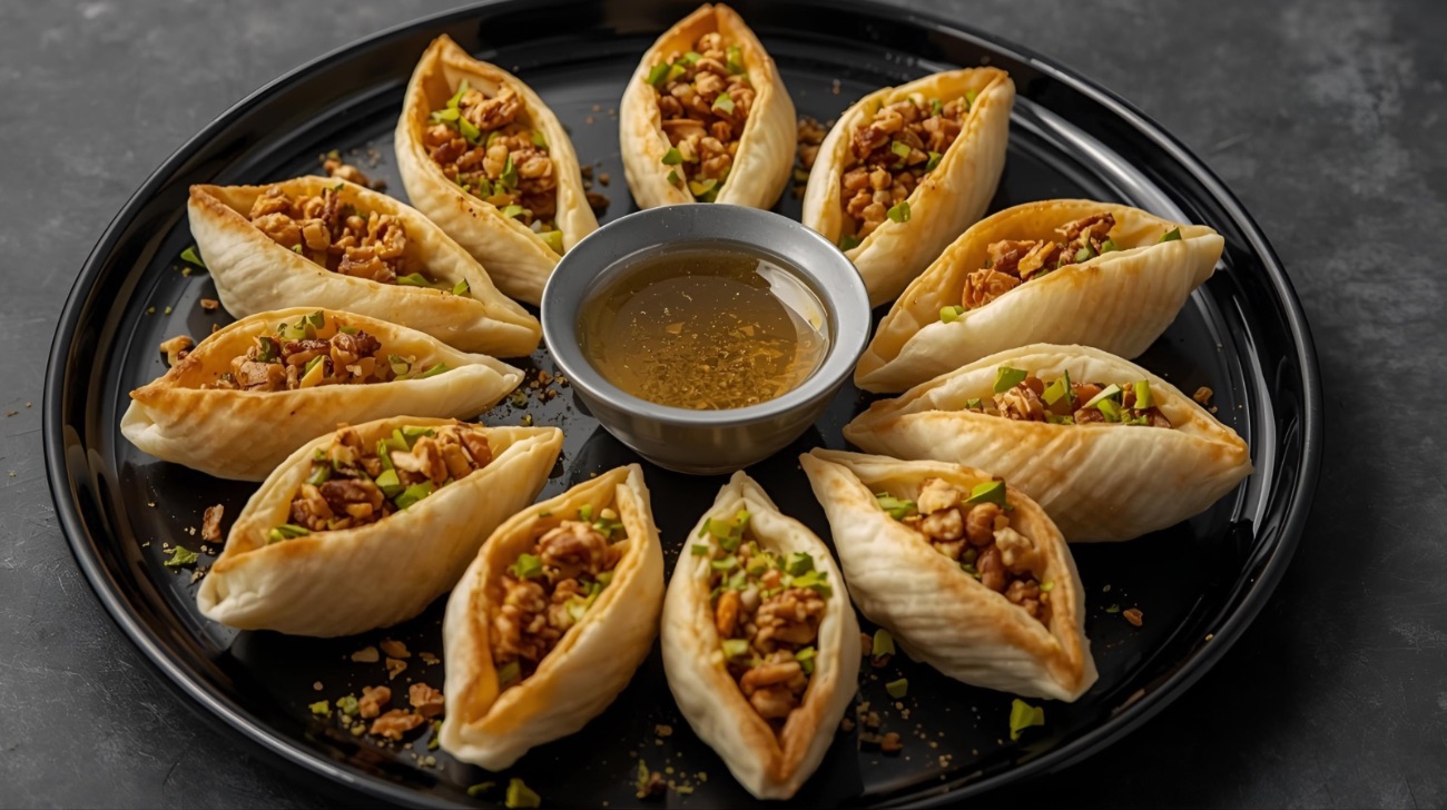 قطايف بالجوز