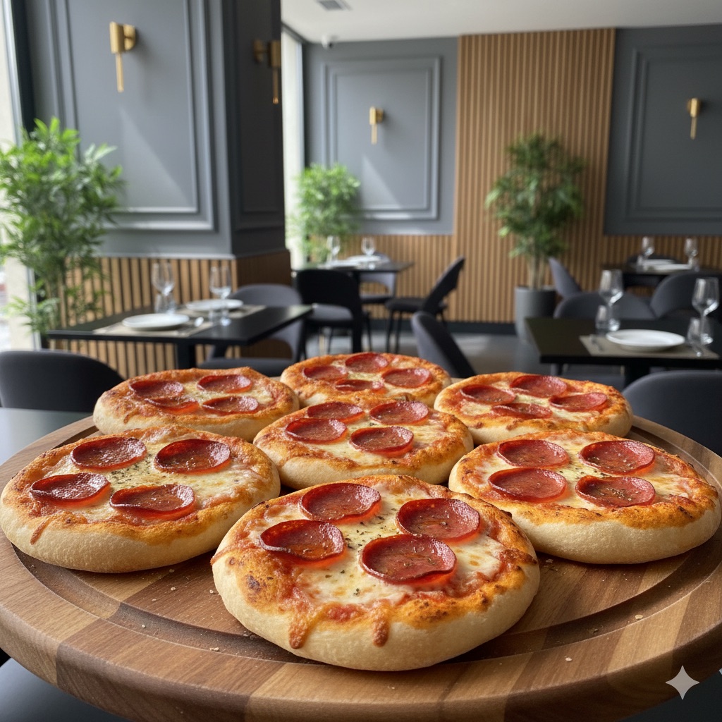 فطائر بيتزا بيروني