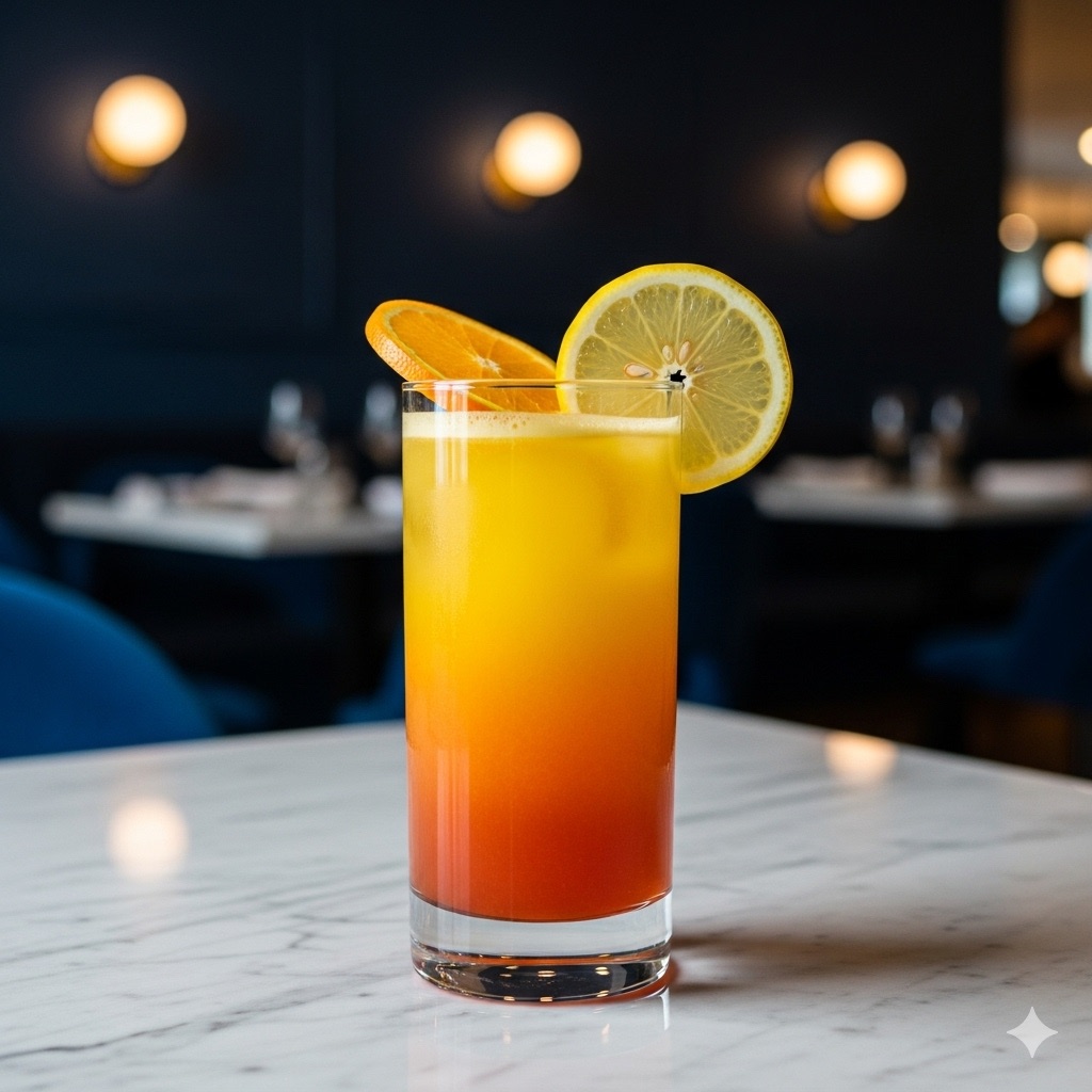 عصير برتقال ليمون