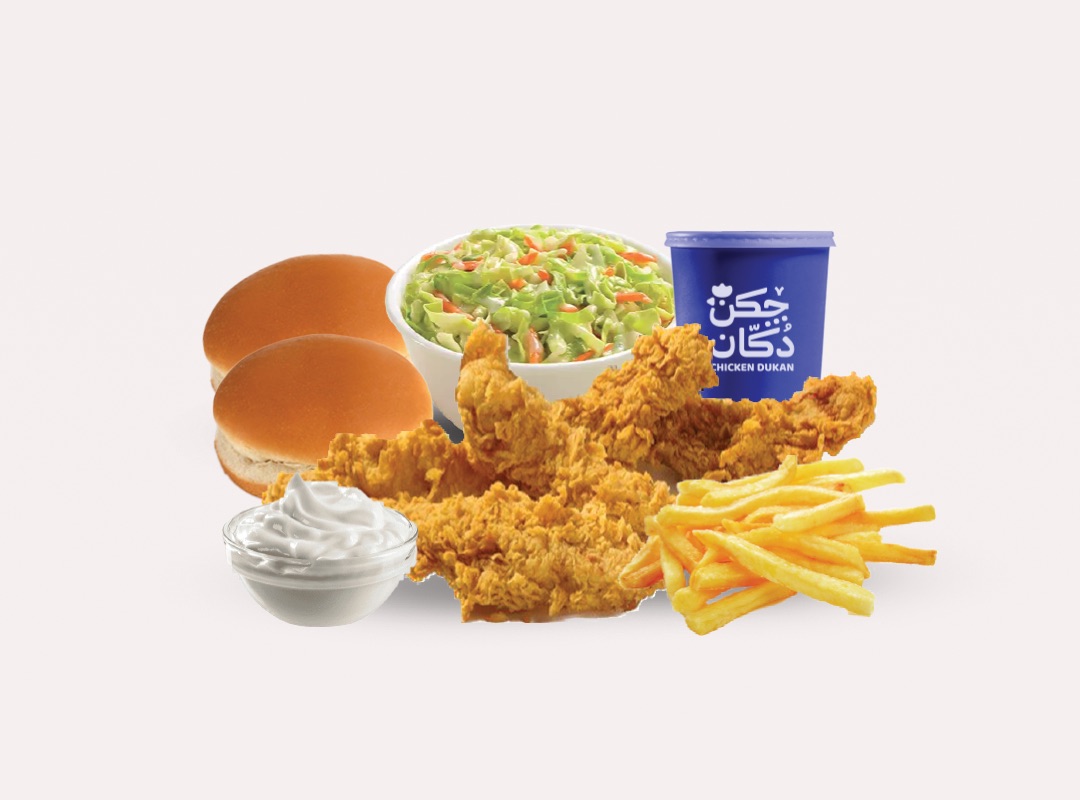 كومبو 3 - -3قطع تندر - بيبسي1 - كولسلو1 - فنكر قدح 1 - ثومية 1-3صمون-