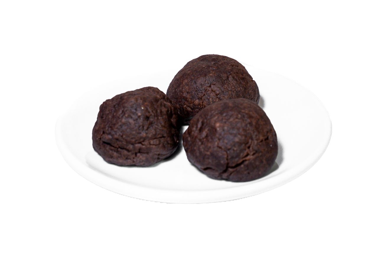 Kurabiye - Kakaolu, şerbetli. Porsiyonda 3 adet vardır.