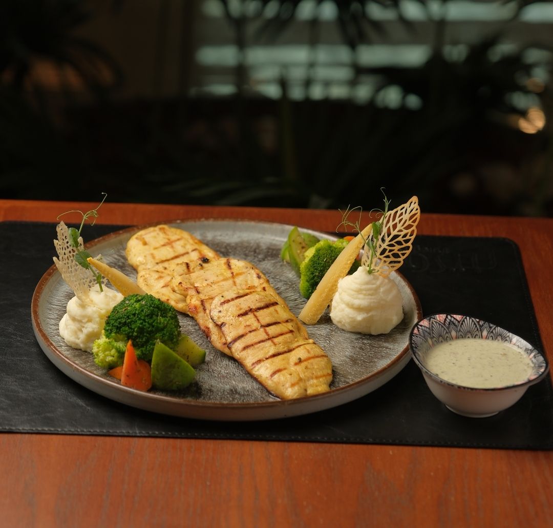 شرحات دجاج أعشاب