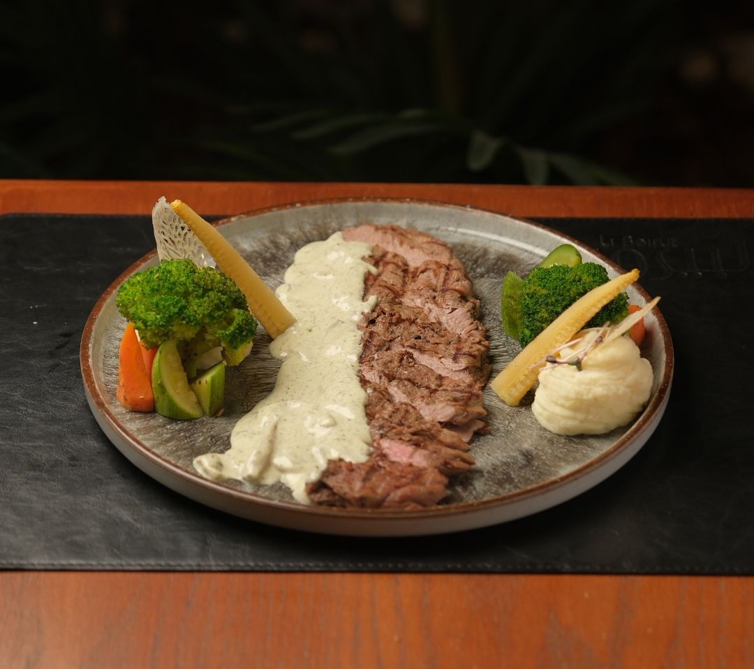 ستيك لحم زعتر