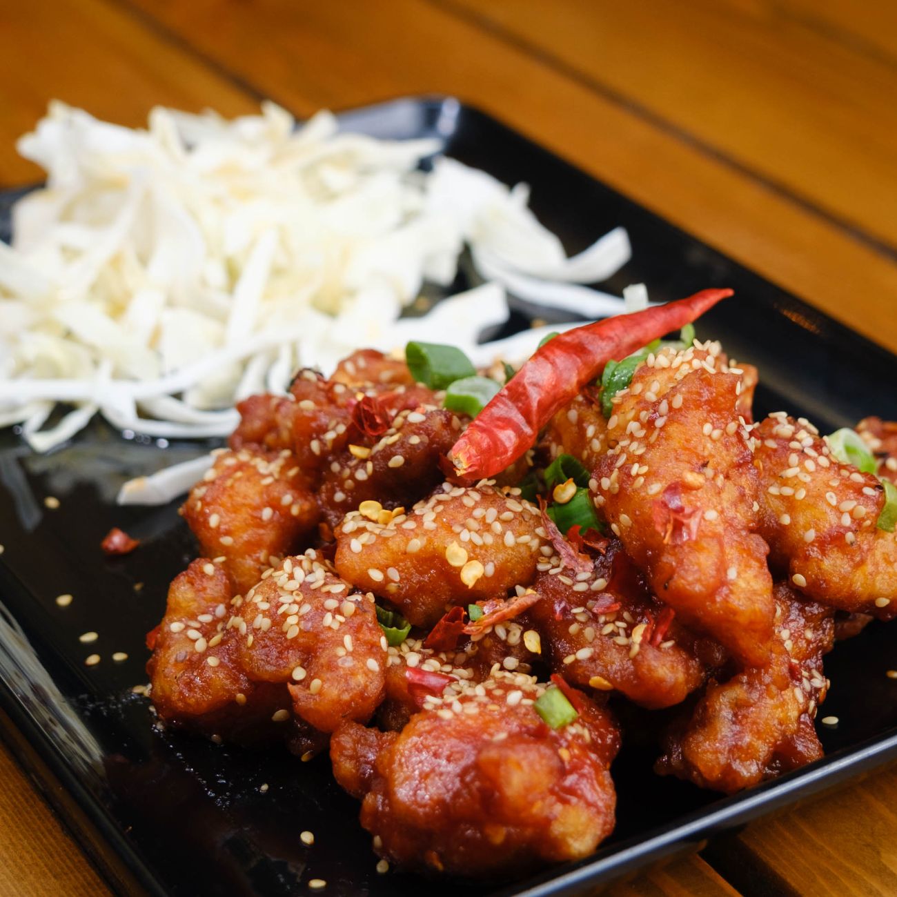 General Tso's Chicken - Kore usulü acı tatlı soslu  tavuk