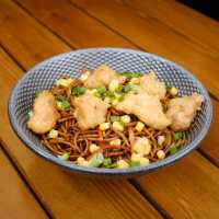 Çıtır Tavuklu Mısırlı Noodle