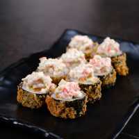 Volcano Roll (Yuzu inside)