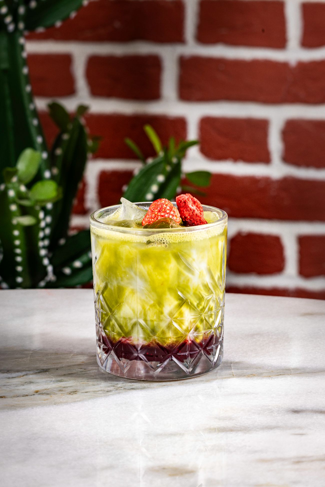 Iced Strawberry Matcha - 
