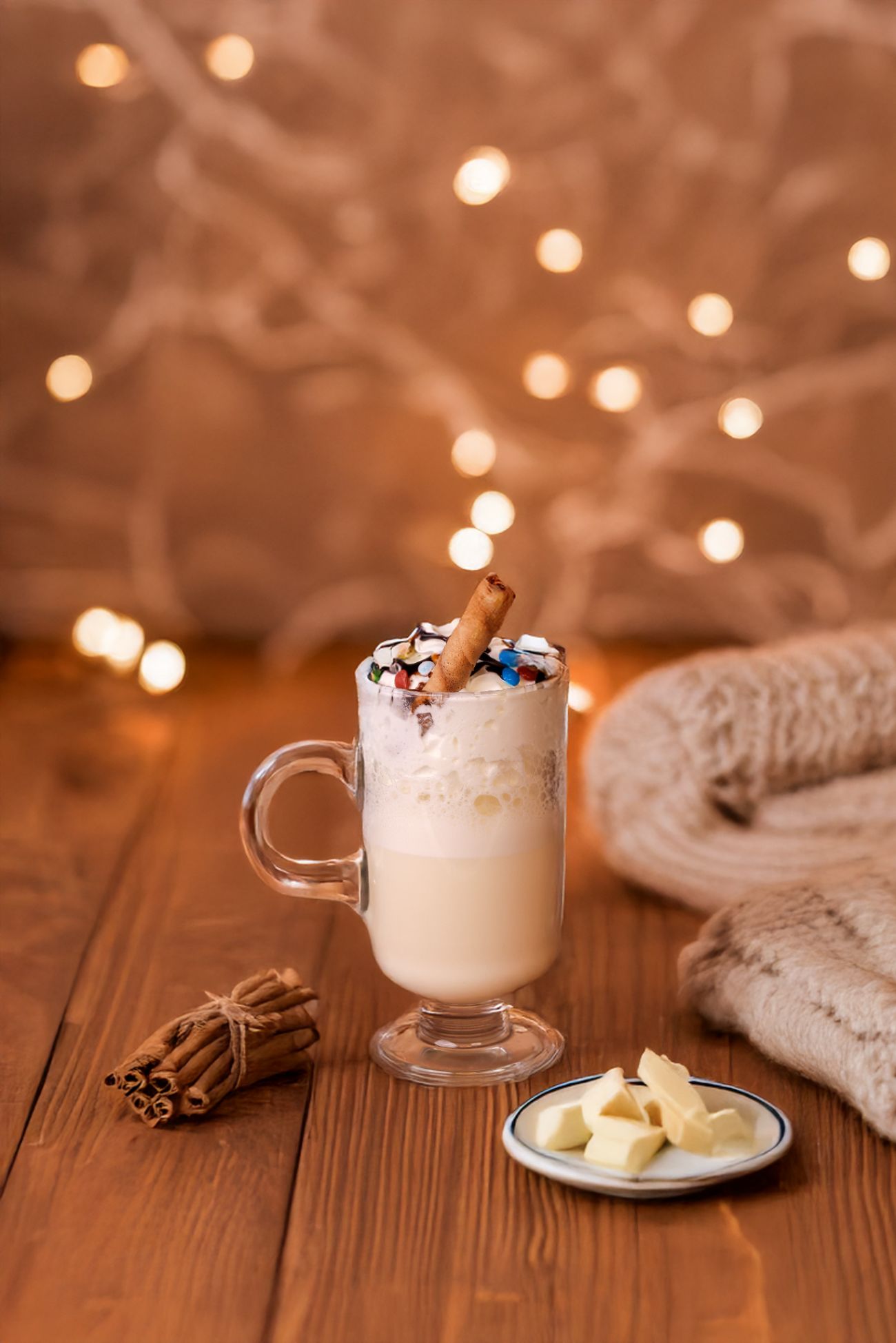 Beyaz Sıcak Çikolata