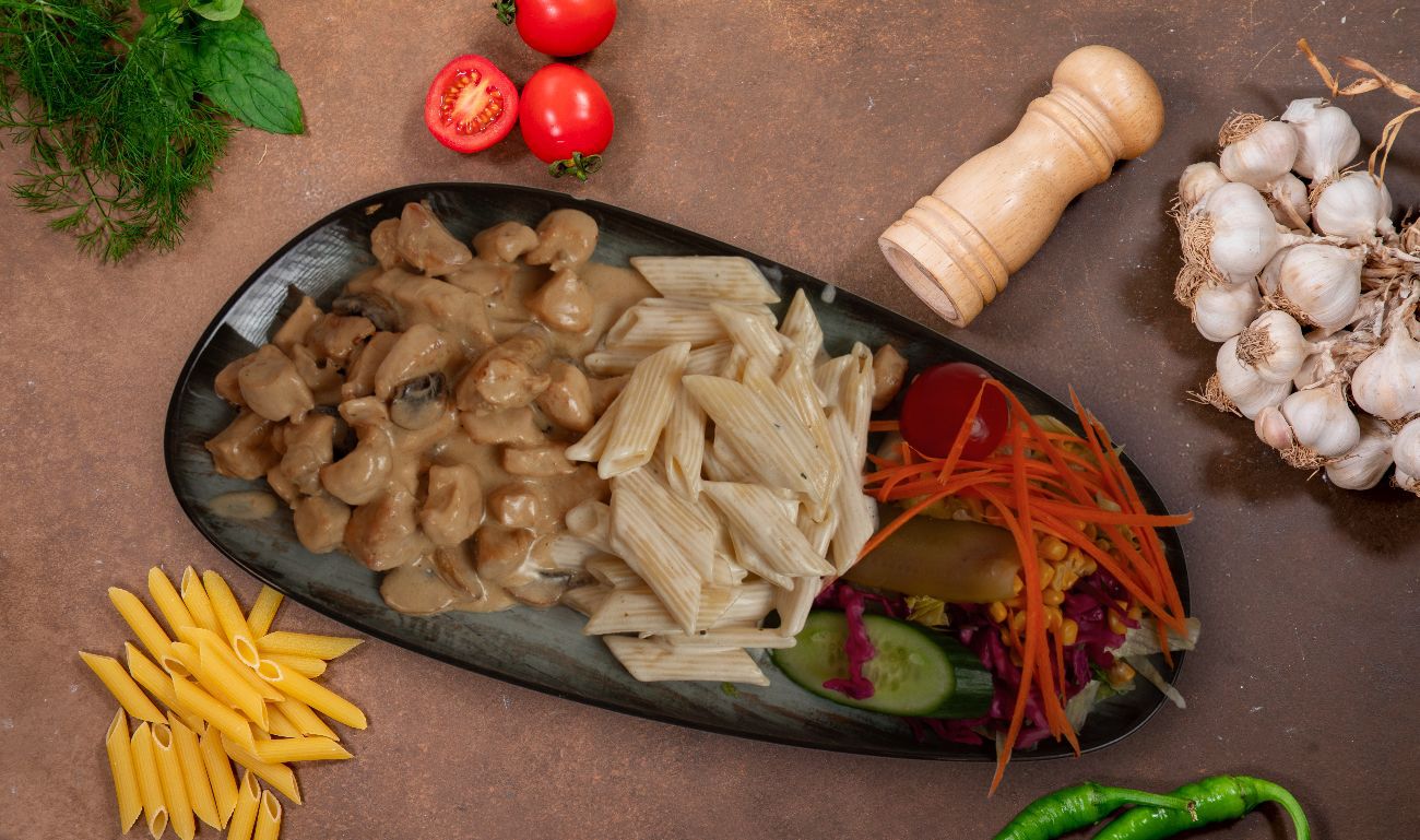 Kremalı Mantarlı Tavuk