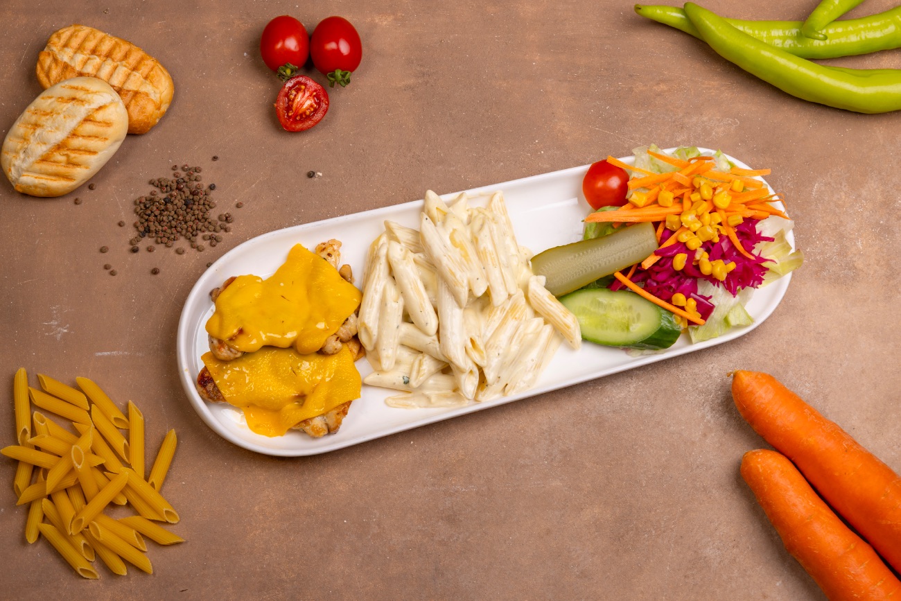 Izgara Piliç Cheddar - Izgara Piliç İncik, Cheddar Peyniri