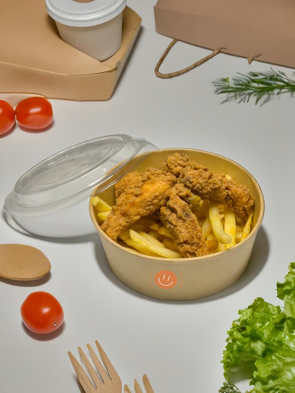 Algeria Çıtır Tavuk - Paket ürün olduğu için görsel farklılık gösterebilir.