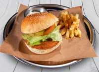 Midi Tavuk Burger 60 Gr + Cips