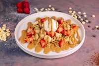 Spagetti Waffle Karamel