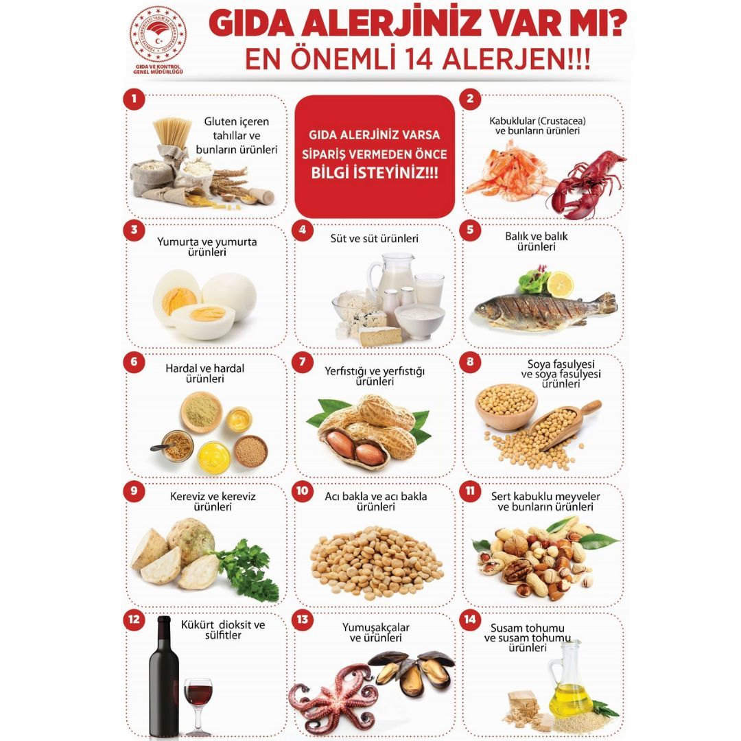 GIDA ALERJİNİZ VAR MI! - 