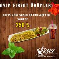 NEFİS KÖRİ SOSLU TAVUK+İÇECEK