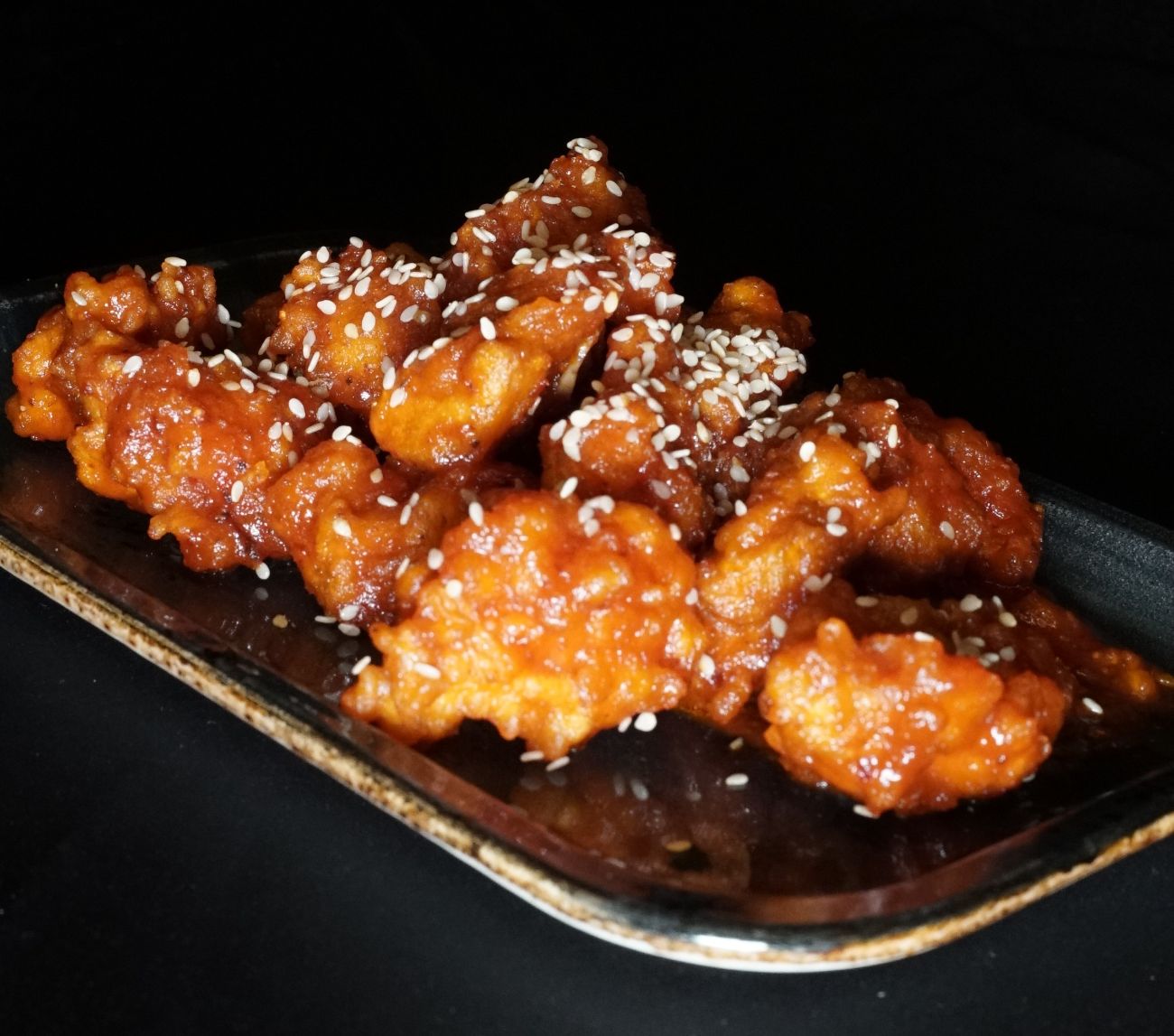 General Tso - Az Acılı Kızarmış Tavuk, Oyster Sos, Susam